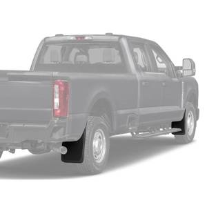 lot 11654 image: Kiwi Master No Drill Mud Flaps for 2017-2026 Ford F-250 F-350 wo Fender