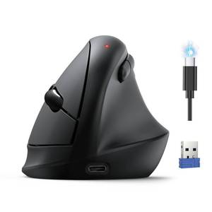 lot 12316 image: TECKNET Ergonomic Mouse, BT5.32.4G, Silent Wireless Vertical, Rechargeable