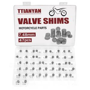 lot 12322 image: TIANYAN 7.48mm Valve Shim Kit for Honda CRF250R 250X Kawasaki KX250F, 47pcs