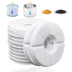 lot 12342 image: 41216 Pack Cat Water Fountain Filters, Cirfifth Triple Filtration System Pet Cat Fountain Filter Replacement for 84oz2.5L Automatic Cat Fountain (12 Pack)