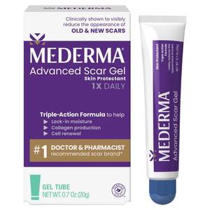 lot 14362 image: Mederma Advanced Scar Gel, 20g Tube