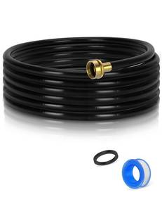 lot 14373 image: Ebusin 20ft Dehumidifier Drain Hose 34 FHT Brass