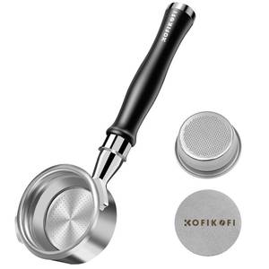 lot 14401 image: KOFIKOFI 58mm Bottomless Portafilter for Gaggia
