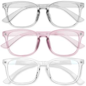 lot 14414 image: Gaoye Blue Light Glasses for Women - 3 Pack