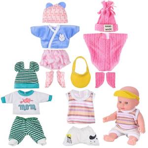 lot 14418 image: 4-Piece Doll Clothes Set for 6-7 Inch Dolls