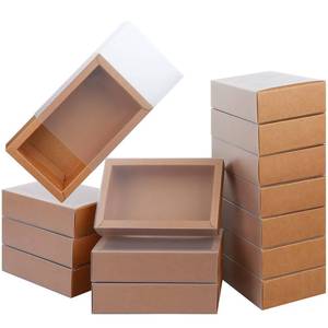 lot 14423 image: Kraft Drawer Boxes 26-Piece Set 6.5 x 3.7 x 1.6