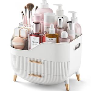 lot 17843 image: Pajiriona Makeup Organizer with Drawers 9.9L