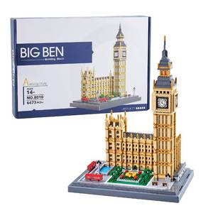 lot 17859 image: COZYMASS Big Ben Building Block Set 6000pc