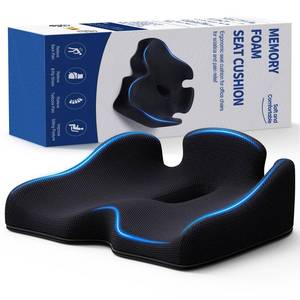 lot 17874 image: Benazcap Standard Memory Seat Cushion, Black