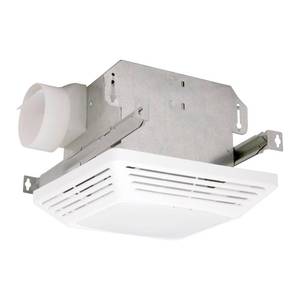 lot 17893 image: Air King ASLC50 Exhaust Bath Fan with Light, 50 CFM