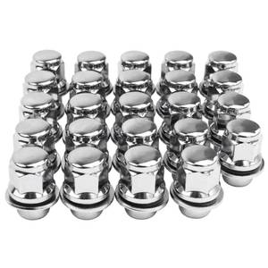 lot 18006 image: Reeauto 12x1.5 Chrome Lug Nuts (20 Pcs)