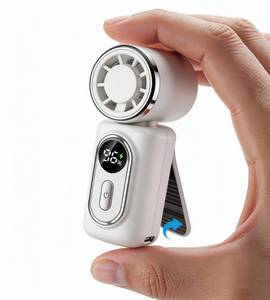 lot 18026 image: Kelaien Portable Rechargeable Handheld Fan with Clip