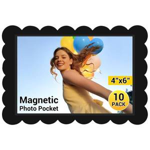 lot 18050 image: LLWAN Magnetic Picture Frame, 10 Pcs, 4 x 6 Inches
