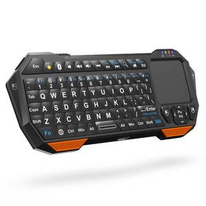 lot 18058 image: Fosmon Mini Wireless Keyboard with Touchpad and Backlit