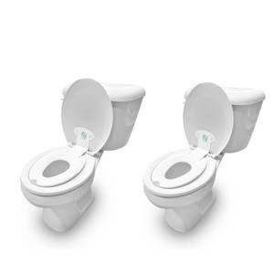 lot 18062 image: Ingenuity Flip & Sit Potty Seat 2-Pack White