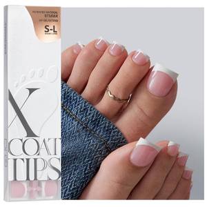 lot 18063 image: BTARTBOXNAILS Press-On Toenails Size S-L Sharp Square Pink
