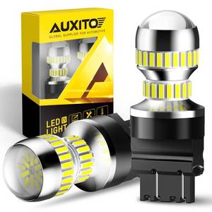 lot 18078 image: AUXITO 3157 LED Reverse Light Bulbs White 6000K (2-Pack)