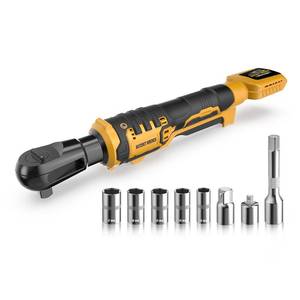 lot 19059 image: Cordless 38 Ratchet Wrench for Dewalt 20V Battery, 88Ft-lbs(120N.m)500RPM