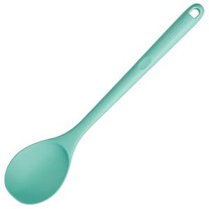 lot 20332 image: U-Taste Silicone Cooking Spoon, 13.3 Long Large Mixing Spoon, Aqua Sky