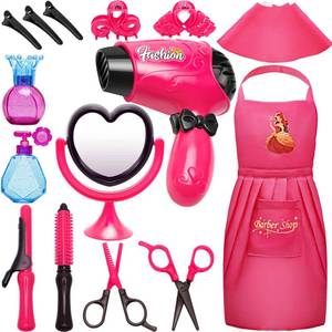 lot 20344 image: Kids Toys for Girls, Pretend Play Hair Salon Set for Little Girl