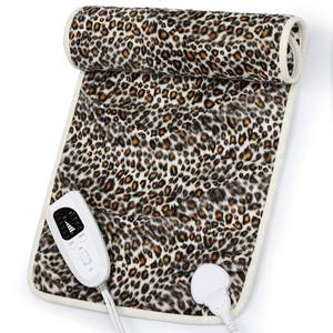 lot 20354 image: Heating Pad,Heated Blanket,Heating Pad for Back Neck,LeopardPrint,24x12 in