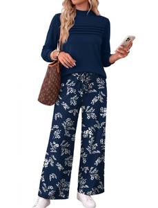 lot 20355 image: WIHOLL 2 Piece Set for Women Fall Outfits Cruise Travel Airport Vacation XL