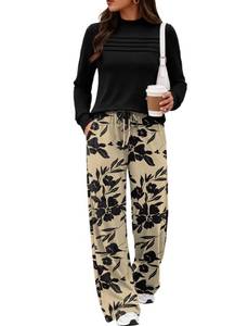 lot 20365 image: WIHOLL 2 Piece Sets for Women Lounge Matching Fall Outfits Fashion Clothes XL
