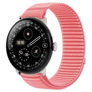 lot 20371 image: Nylon Loop Sport Bands for Google Pixel Watch 54321 Band 45mm 41mm