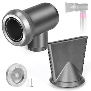 lot 20400 image: Professional Concentrator and Adapter Kit Compatible with Dyson Airwrap Styler, for Curling Iron Converting to Hair Dryer, with Hair Dryer Attachment Holder