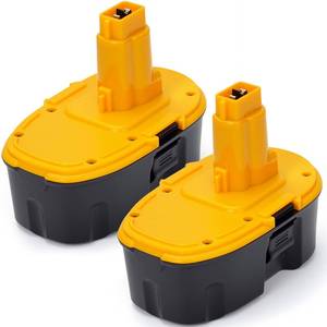 lot 20411 image: Upgraded 18V Replacement Battery for Dewalt 18V XRP Type Tools 2-Pack
