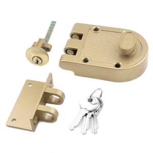 lot 20423 image: MY MIRONEY Jimmy Proof Deadbolt Lock