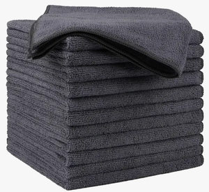 lot 18083 image: Gvblov Microfiber Cleaning Cloths 5-Pack 16x12