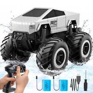 lot 1028 image: Remote Control Car Off-Road Pick-up Truck, 4WD Amphibious RC Trucks Toy RC Cars for All Terrain, 116 Scale Hobby Monster Truck Toys 2.4GHz Vehicles Kids Gifts for BoysGirls Age 6 7 8 9 10-12