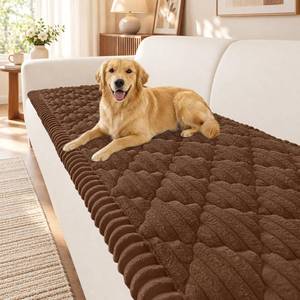 lot 1031 image: Smiry Couch Cover for Dogs Washable, Non Slip Fuzzy Pet Sofa Protector