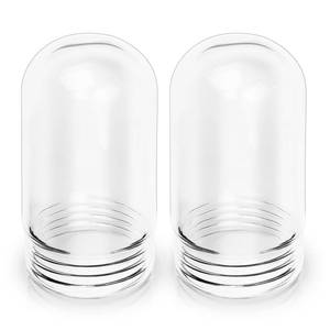 lot 1073 image: A 2 PCS L10-X007 Light Bulb Cover, Shatter Proof Glass 31900 Light Bulb Covers Fit Walk-in Refrigerators and Hood Bulbs, Outdoor Light Covers Compatible with OutdoorKitchenCeilings Bulb Fixture