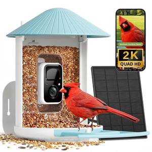 lot 1085 image: NETVUE by Birdfy Smart Bird Feeder with 2K AI Camera (Feeder 1)