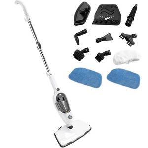 lot 1092 image: Steam Mops for Floor Cleaning, 10-in-1 Multipurpose Deep Steam Cleaner Mop for Home, Floor Steamers for Hardwood and Tile, Vinyl, Laminate, Carpet, Hard Floors with Attachments