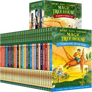 lot 1108 image: AKIE A Library of Tree House Complete 1-28 Books Collcetion Box Set