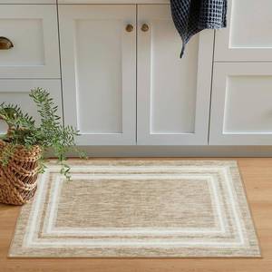 lot 2108 image: Modern Kitchen Rugs Non-Slip 2x3 Washable Entryway Rugs Indoor Door Mat