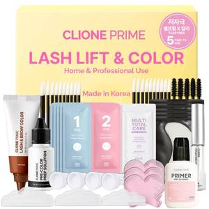 lot 2142 image: Korean At Home Eye Lash Lift and Color Kit Professional Brow Lamination and Color Kit Eye Lash Color Brown Eye Brow Color Kit