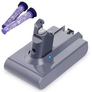 lot 2144 image: Biswaye Compatible with Dyson V6 Battery Replacement DC62 SV04 SV03 Vacuum