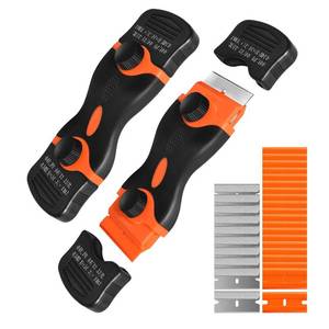 lot 2182 image: Razor Blade Scraper, 2 Pack Double Edge Razor Scraper Remover Tool