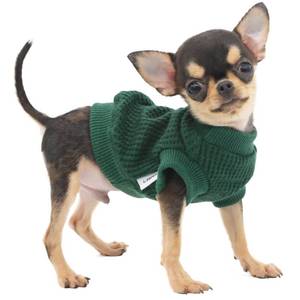 lot 2227 image: LOPHIPETS Lightweight Dog Sweaters for Puppy Small Dogs Puppy Chihuahua Yorkie Clothes-AtrovirensXXS