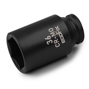 lot 2229 image: EGOFIX 36mm Socket 12 Drive Deep Impact Metric Socket,CR-MO 6 Point for Easy Removal of Axle Nut