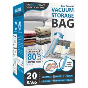 lot 13049 image: Vacuum Storage Bags 20-Piece Combo Pack