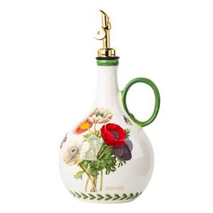 lot 13052 image: Cabilon Ceramic Oil Dispenser 27 oz Floral Pattern