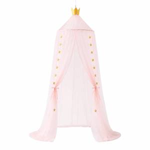 lot 13064 image: Pinkrin Bed Canopy for Girls with Stars Decor