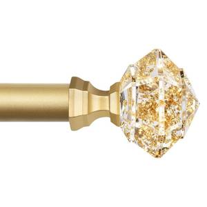 lot 13065 image: Tonial Curtain Rod 32-58 Inch Gold Telescoping