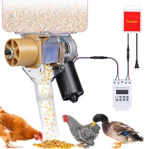 lot 13950 image: Automatic Chicken Feeder 16-Timer