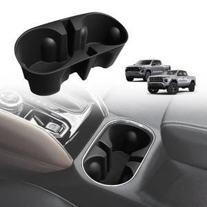 lot 13952 image: Muslogy Center Console Cup Holder Insert for Chevy Colorado & GMC Canyon
